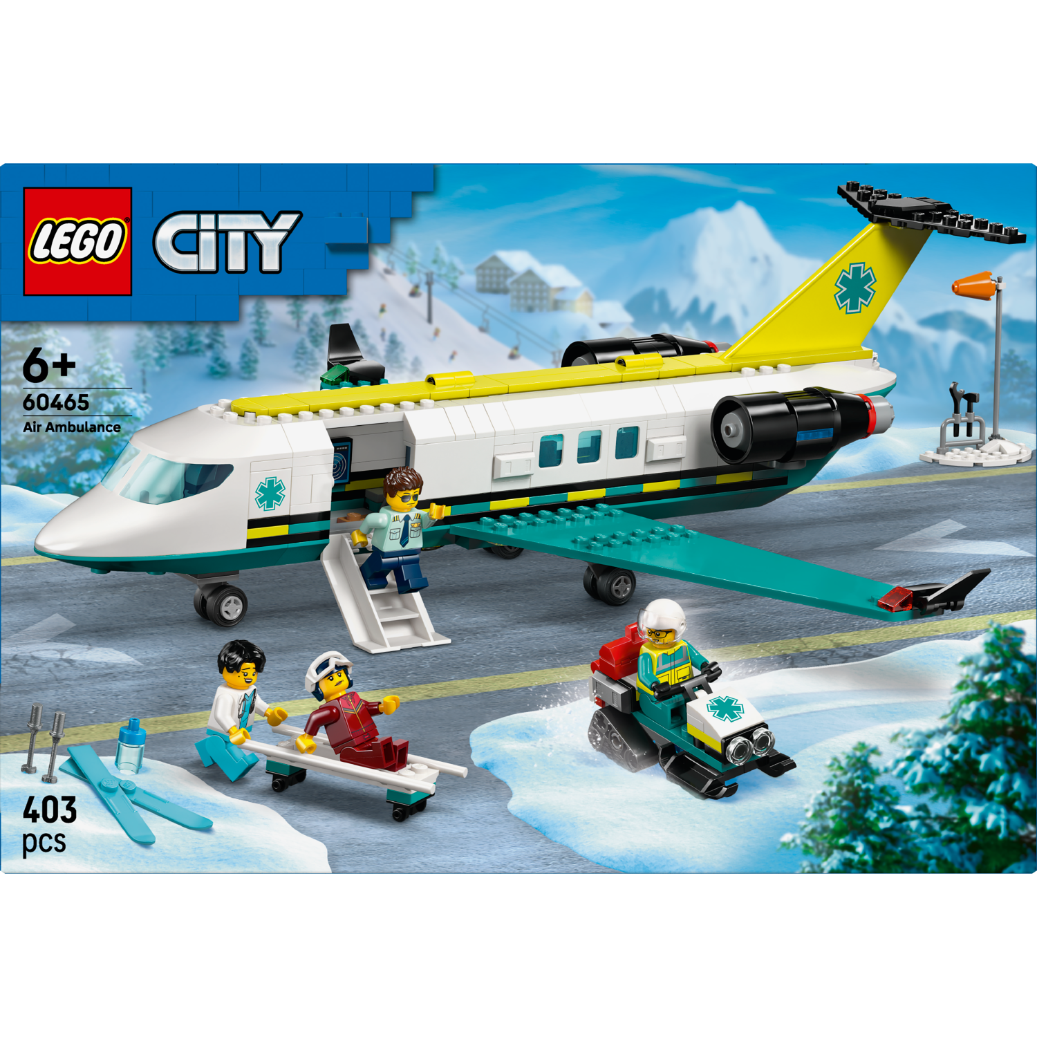 Lego® City 60465 Reševalno letalo za nujne primere