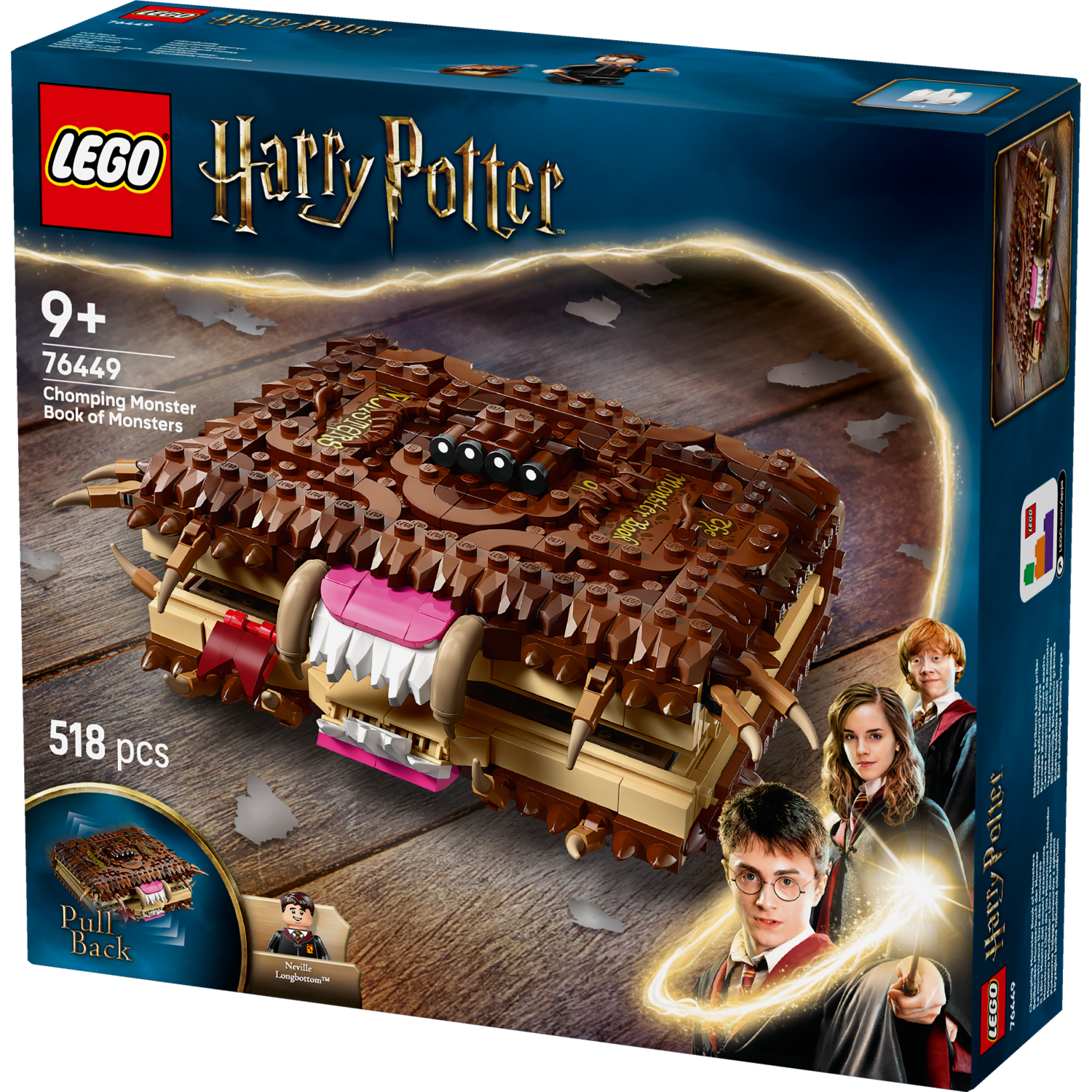 Lego® Harry Potter™ 76449 Hlastajoča pošastna knjiga o pošastih