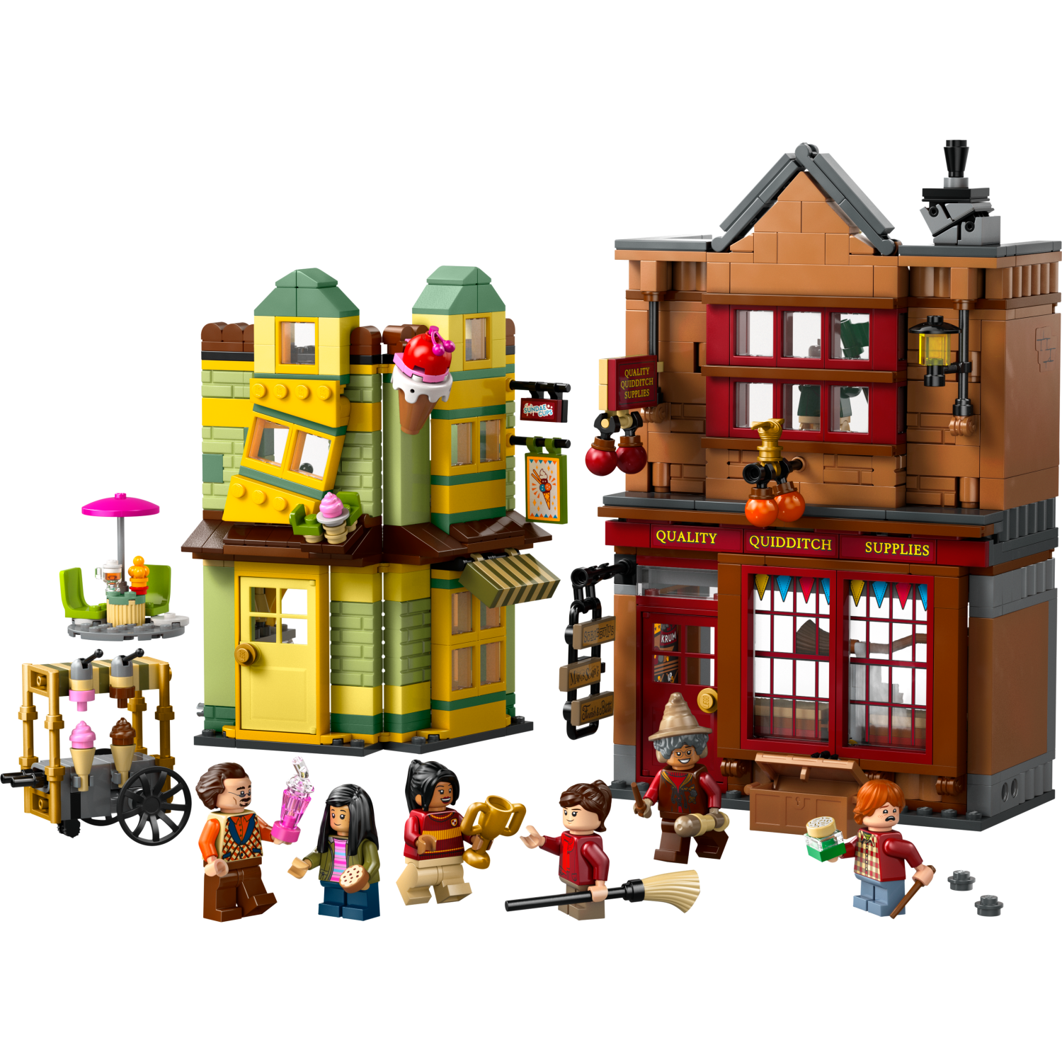 Lego® Harry Potter™ 76452 Kakovostne potrebščine za Quidditch™ in Sladoledarnica Lego® Harry Potter™ 76452 Kakovostne potrebščine za Quidditch™ in Sladoledarnica