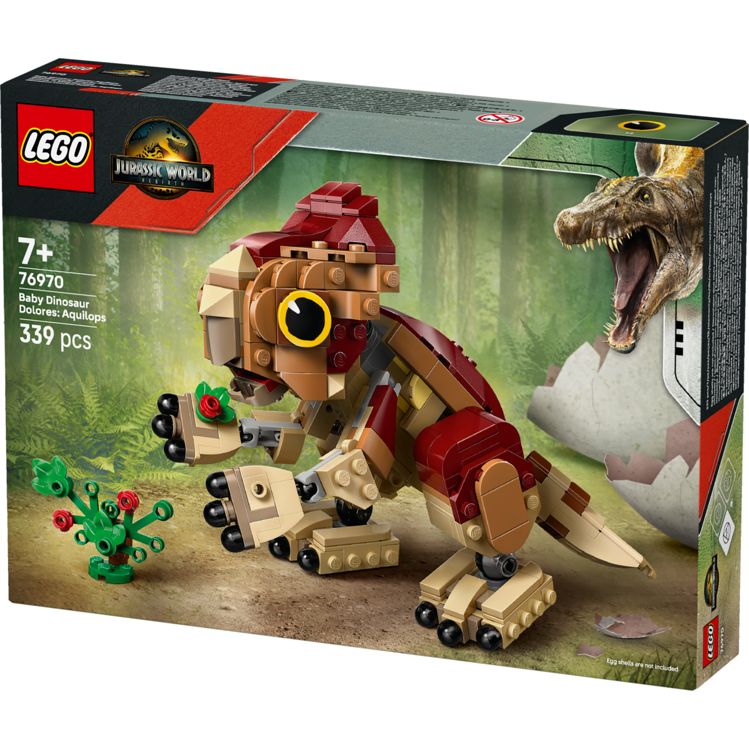 Lego® Jurassic World™ 76970 Dinozavrski mladič Dolores: akvilops