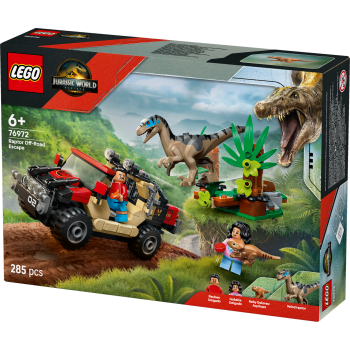 Lego® Jurassic World™ 76972 Terenski pobeg pred raptorko