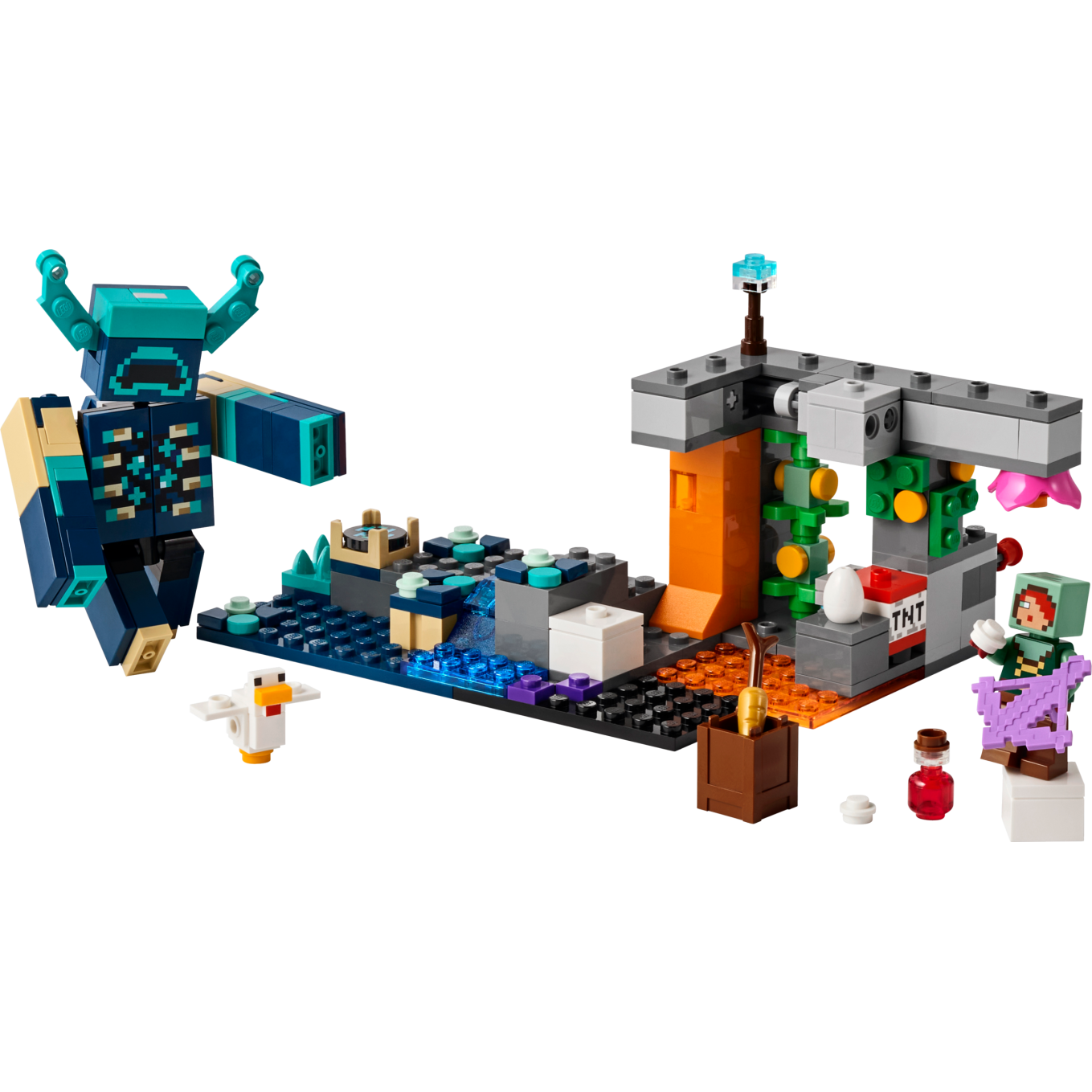 Lego® Minecraft® 21274 Srečanje s Čuvarjem