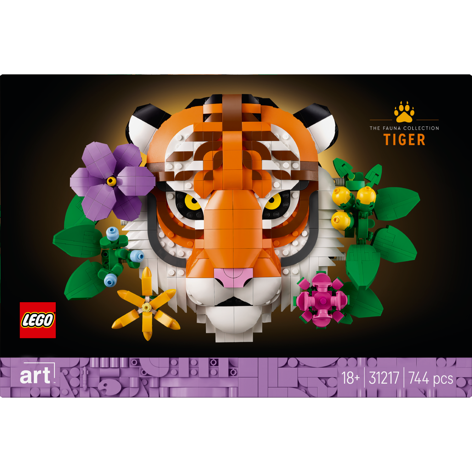 Lego® Art 31217 Kolekcija životinja - tigar