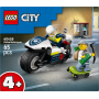 Lego® City 60455 Pregon s policijskim motorjem