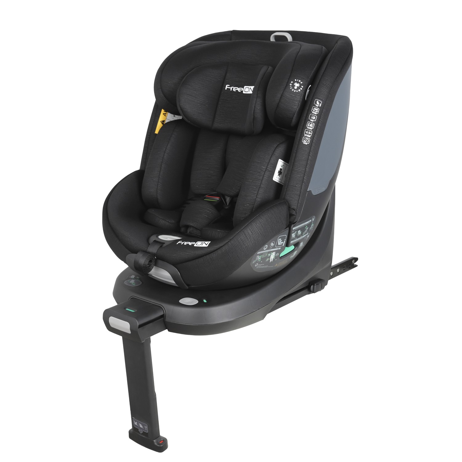 FreeON avtosedež i-size 40-125 cm Lotus 0 black
