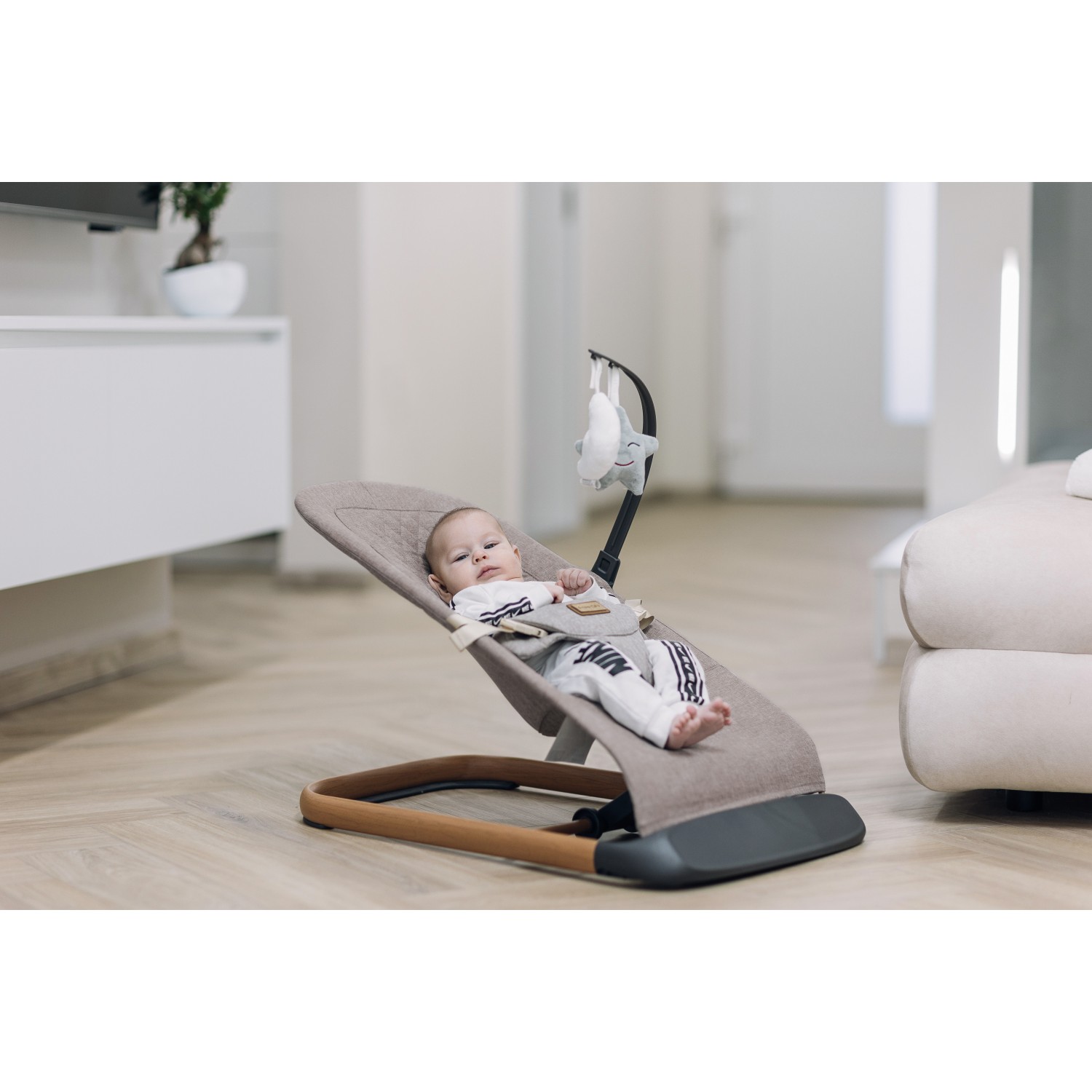 FreeON ležaljka Serene grey 84935