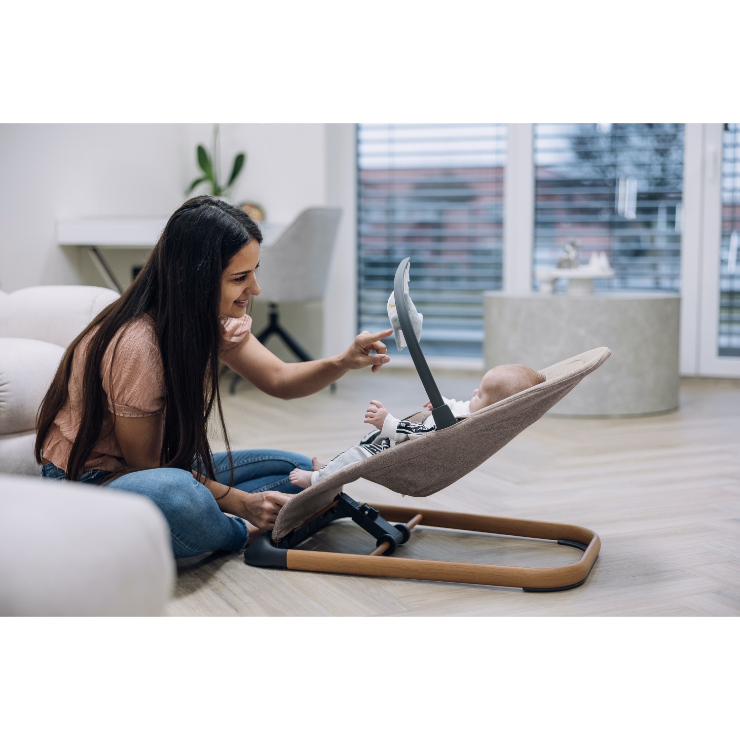 FreeON ležaljka Serene grey 84935