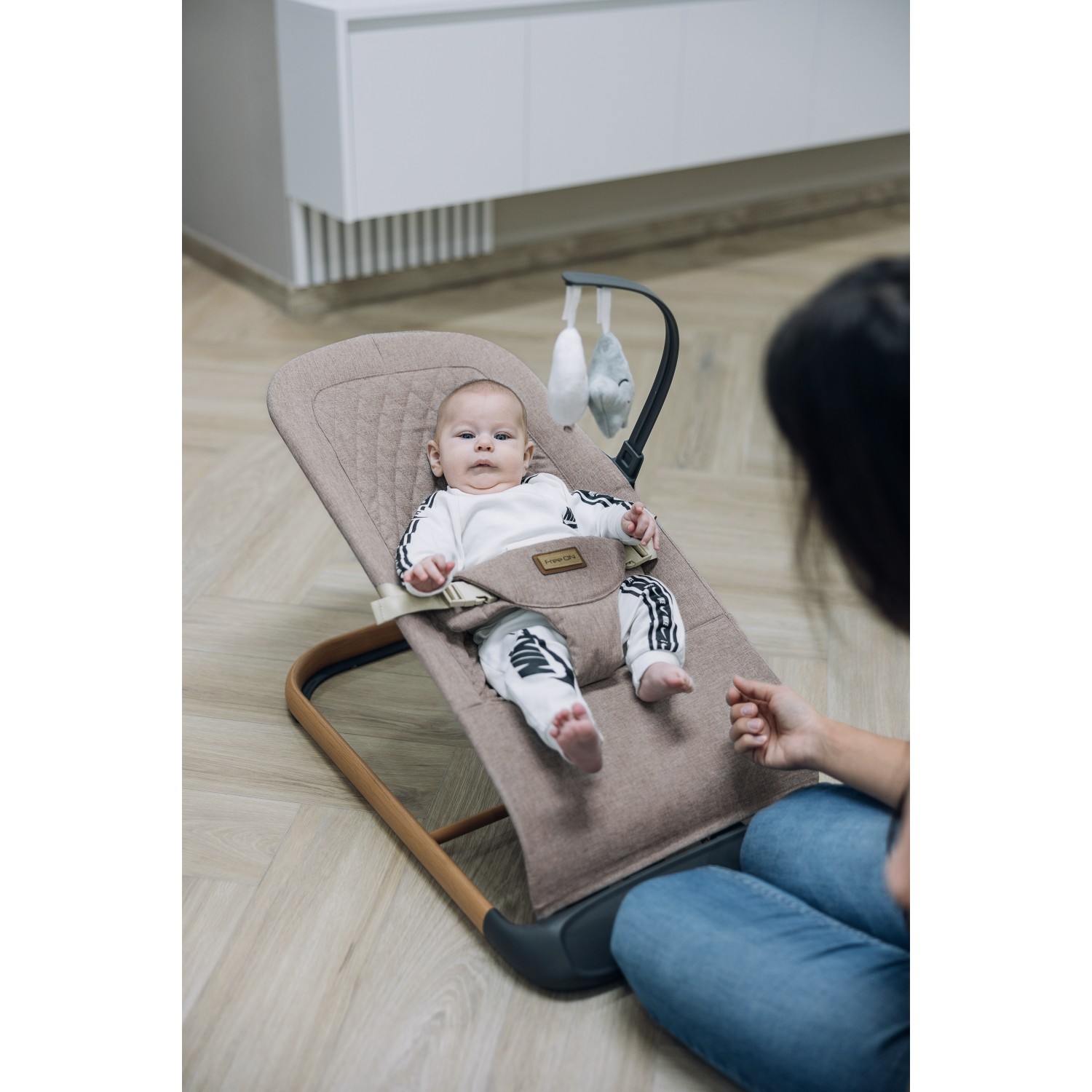 FreeON ležaljka Serene grey 84935