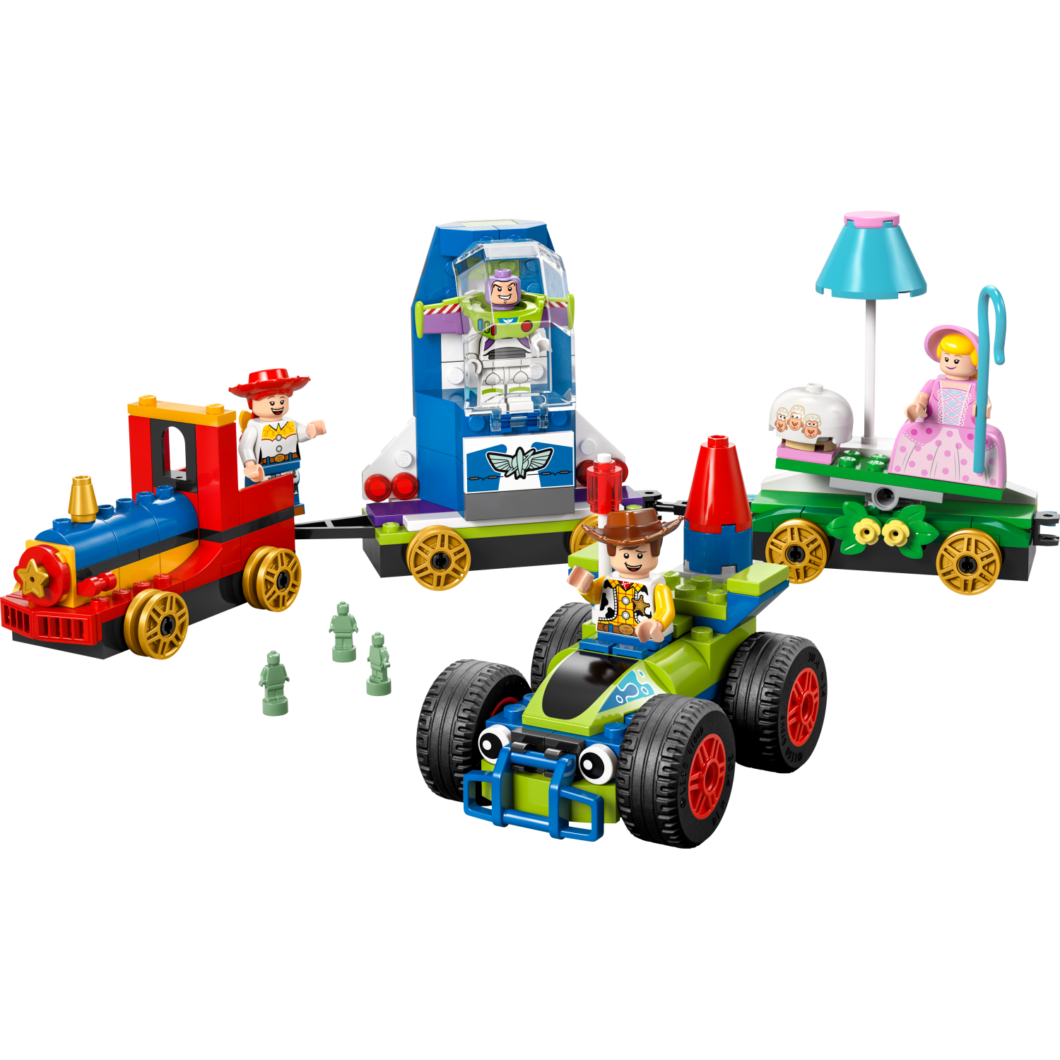 Kocke Disney Pixar Praznovanje Sveta igrač - Vlak in avtomobilček 43264