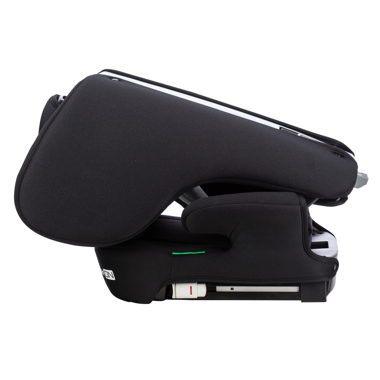 Avtosedež i-Size OLYMP zložljiv Black 100-150 cm