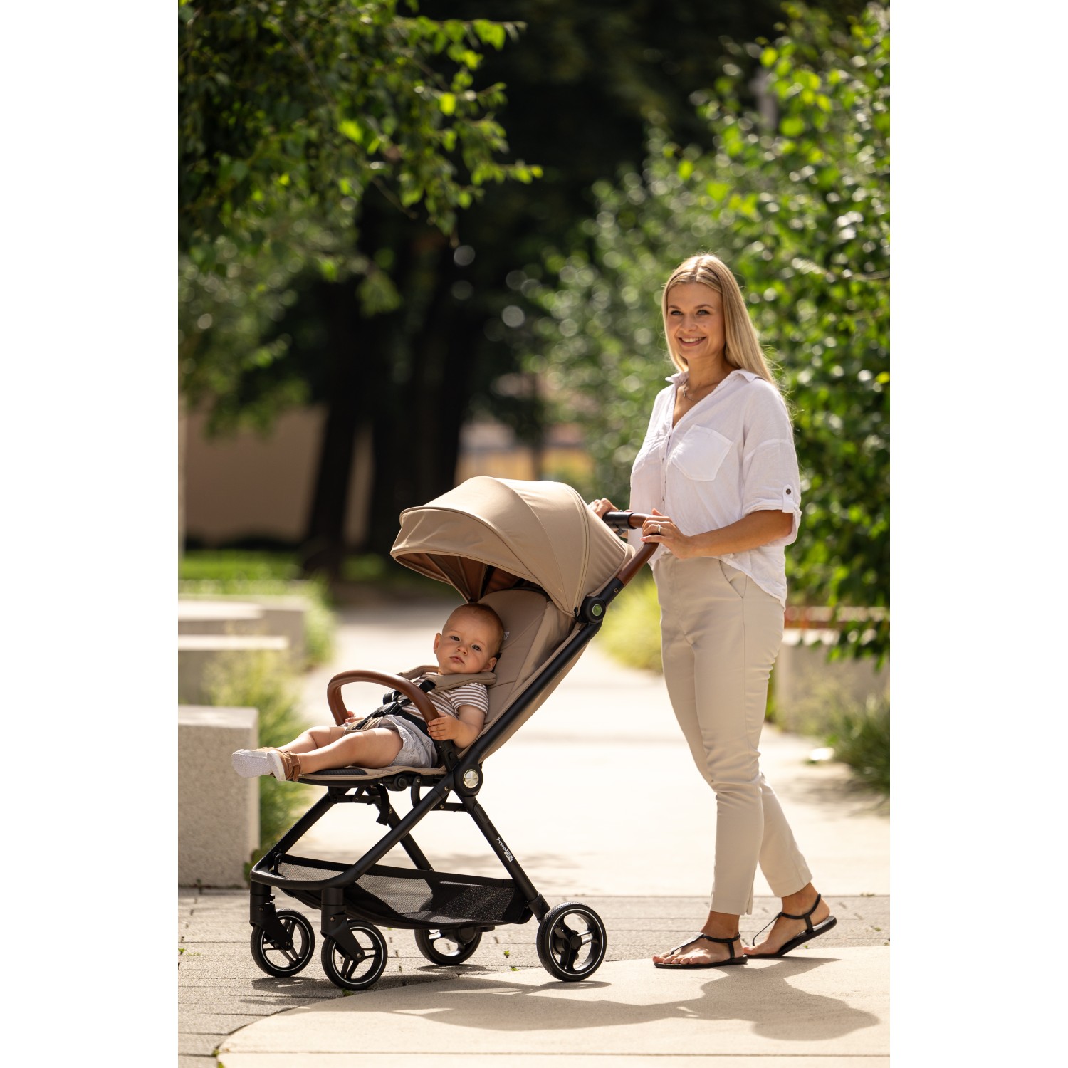 Športni voziček Freeon BOLD autofolding Beige