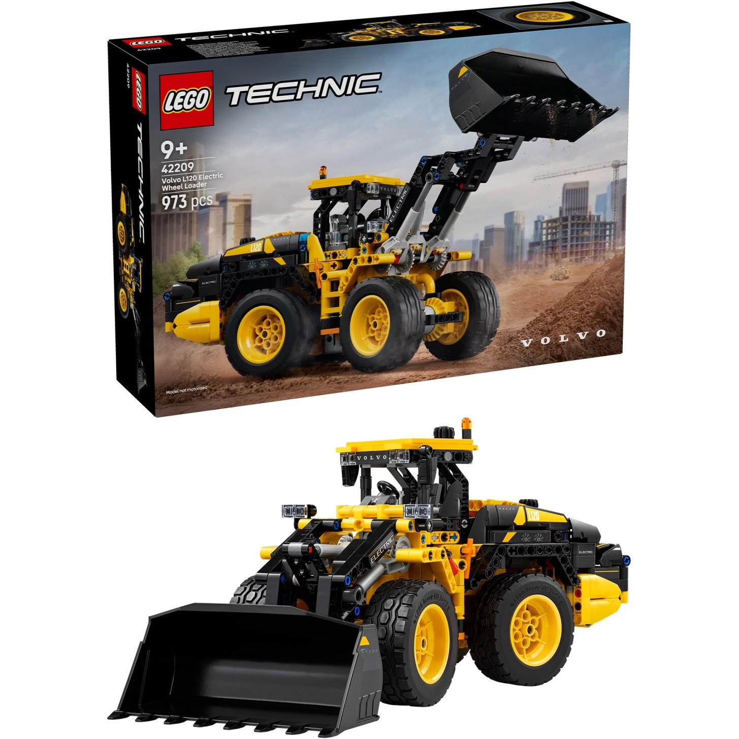 Kocke Technic Utovarivač s kotačima Volvo L120 Electric 42209 Kocke Technic Utovarivač s kotačima Volvo L120 Electric 42209