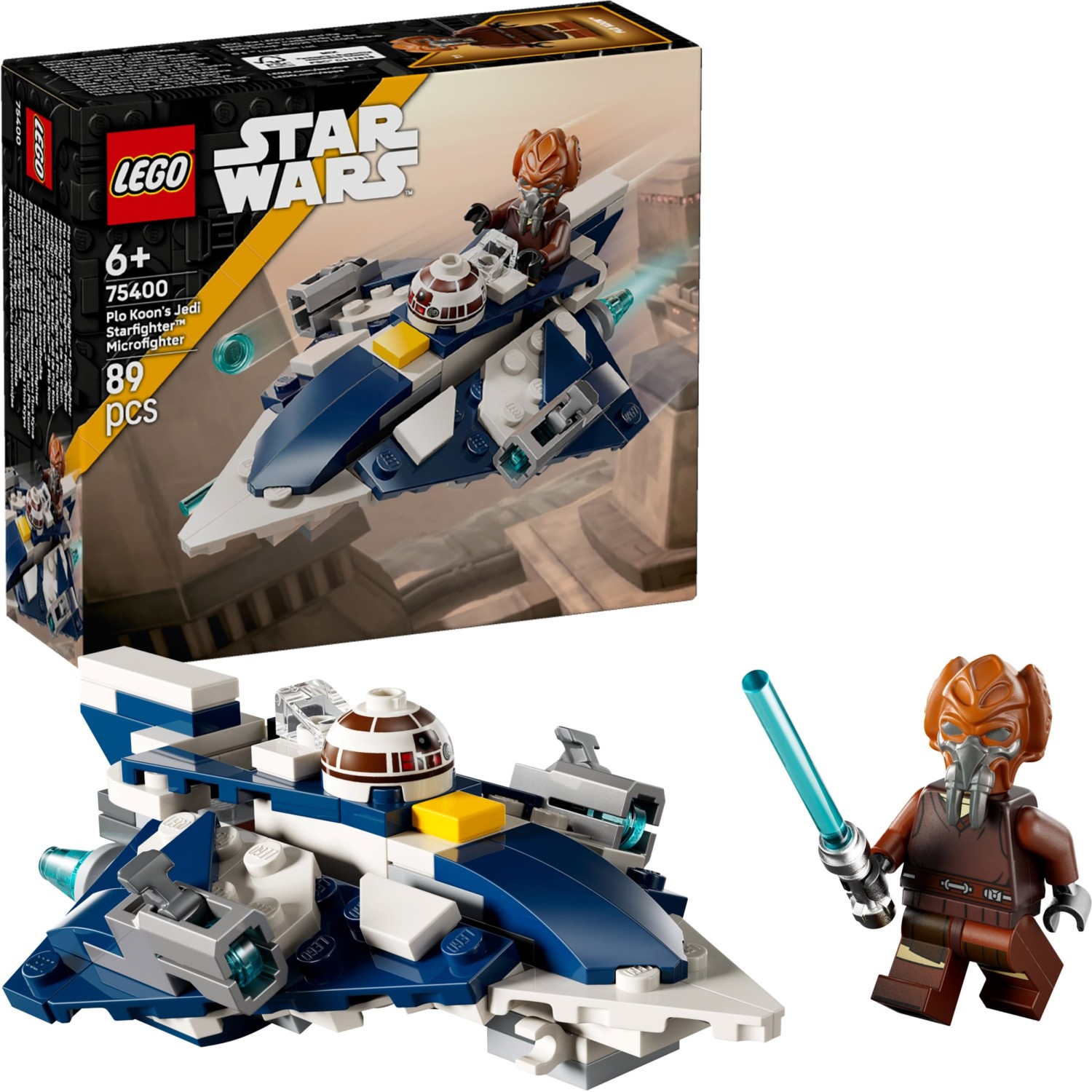 Lego Star Wars Mikrobojevnik Plo Koonov Jedi Starfighter 75400