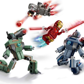 Lego Super Heroes Iron Man i War Machine protiv dronova Hammer 76320 Lego Super Heroes Iron Man i War Machine protiv dronova Hammer 76320