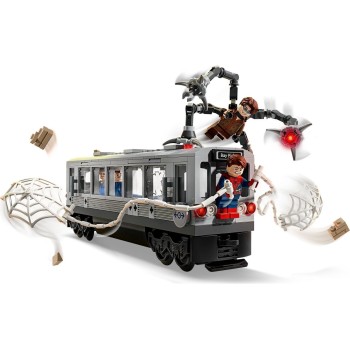 Lego Super Heroes Spider-Man proti Doc Ocku, prizor na podzemnem vlaku 76321