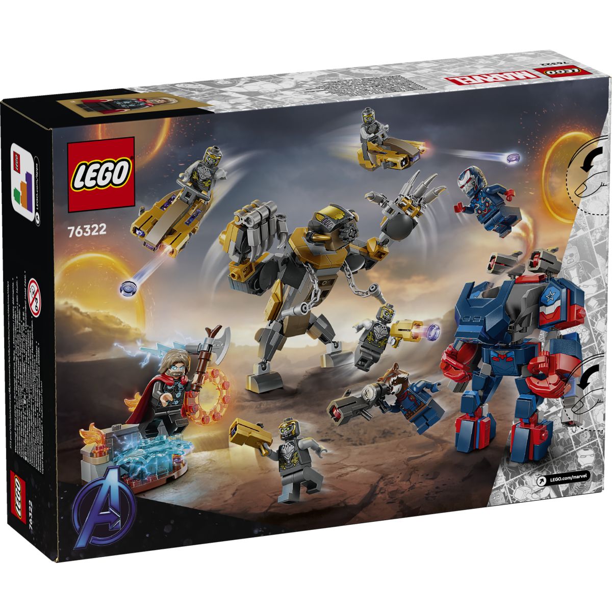 Lego Super Heroes Osvetnici: Završnica Thor protiv Chitaurija 76322