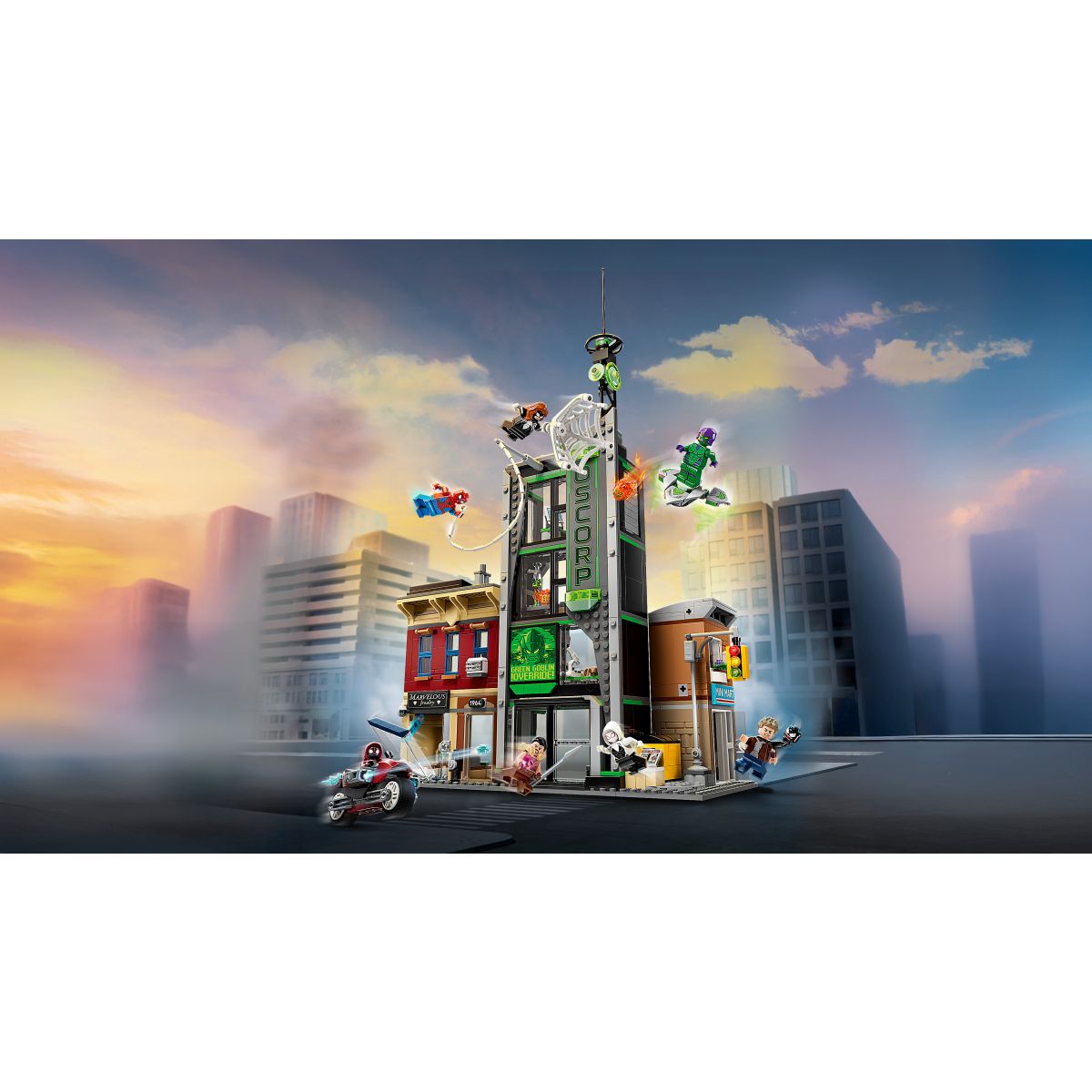 Lego Super Heroes Spider-Man proti Oscorp 76324