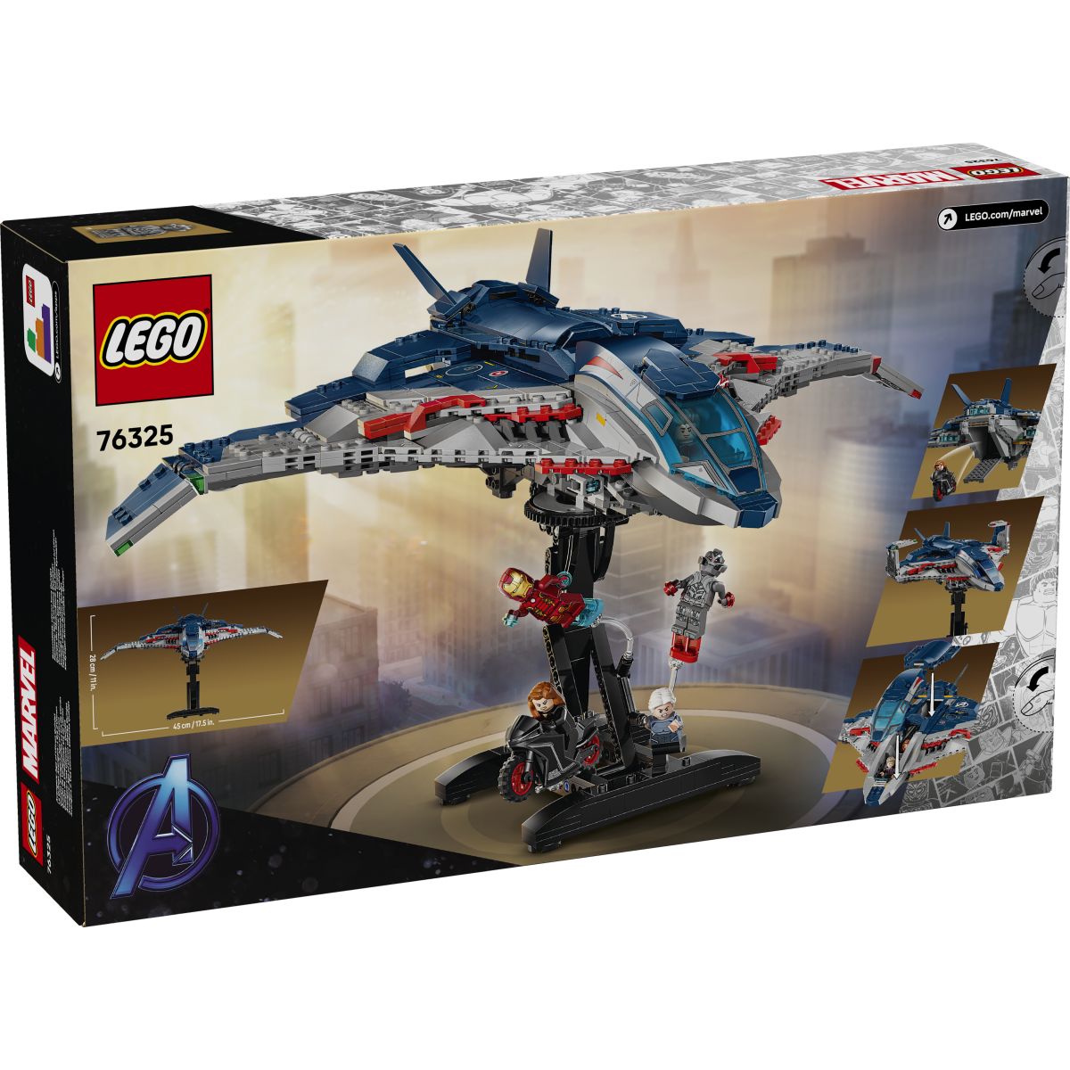 Lego Super Heroes Maščevalci: Ultronova doba Quinreaktivec 76325