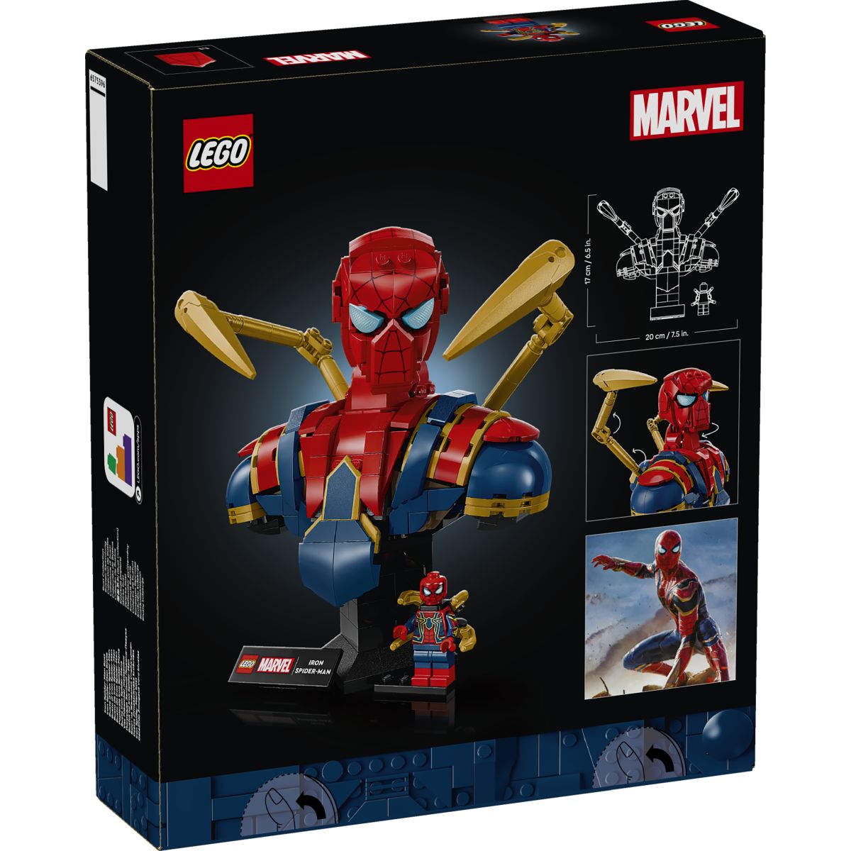 Lego kocke Super Heroes Doprsni Iron Spider-Man 76326