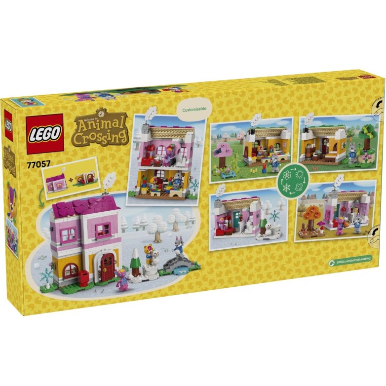 Lego Animal Crossing Ustvarjalne hiše: zabava z letnimi časi 77057