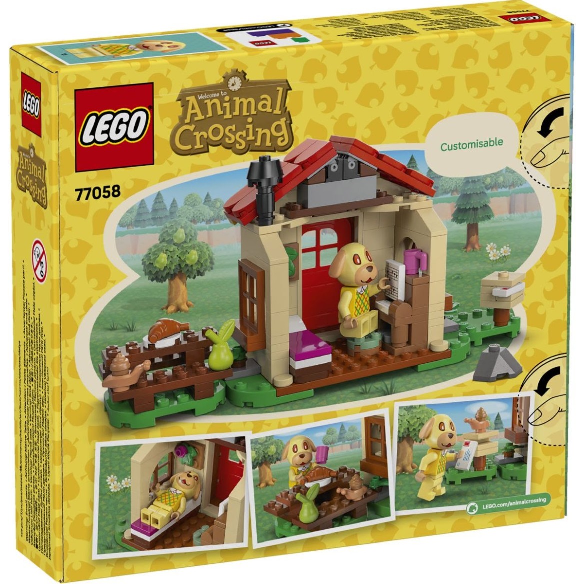 Kocke Animal Crossing Goldie v svoji udobni hiši 77058