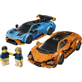 Lego Speed Champions Lamborghini Revuelto in Huracán STO 77238