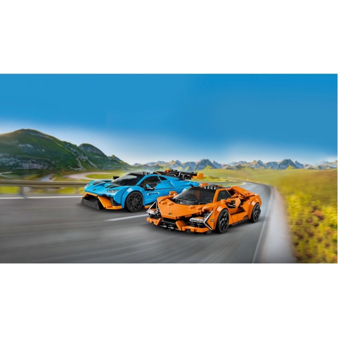 Lego Speed Champions Lamborghini Revuelto in Huracán STO 77238 Lego Speed Champions Lamborghini Revuelto in Huracán STO 77238