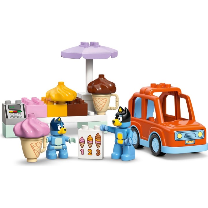 Kocke Duplo Na sladoled z Bluey 10458