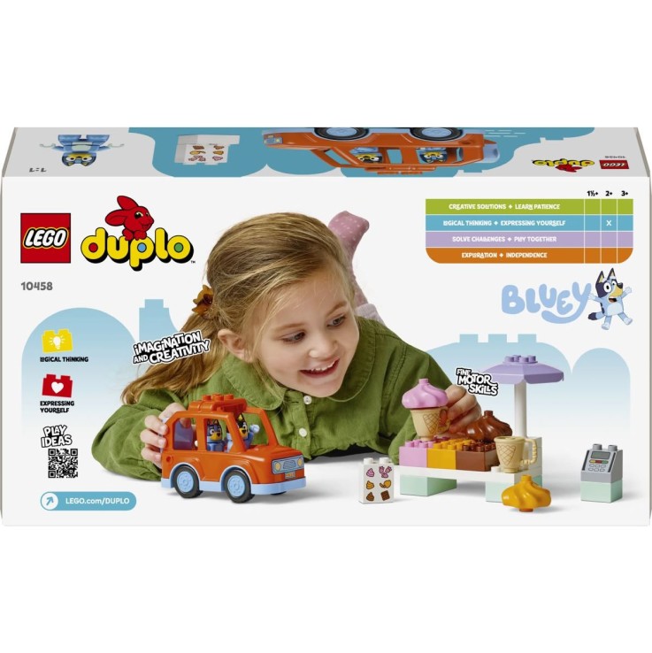 Kocke Duplo Na sladoled z Bluey 10458