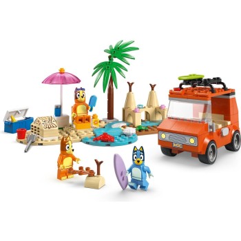 Kocke Bluey - Blueyjina plaža in izlet z družinskim avtomobilom 11202