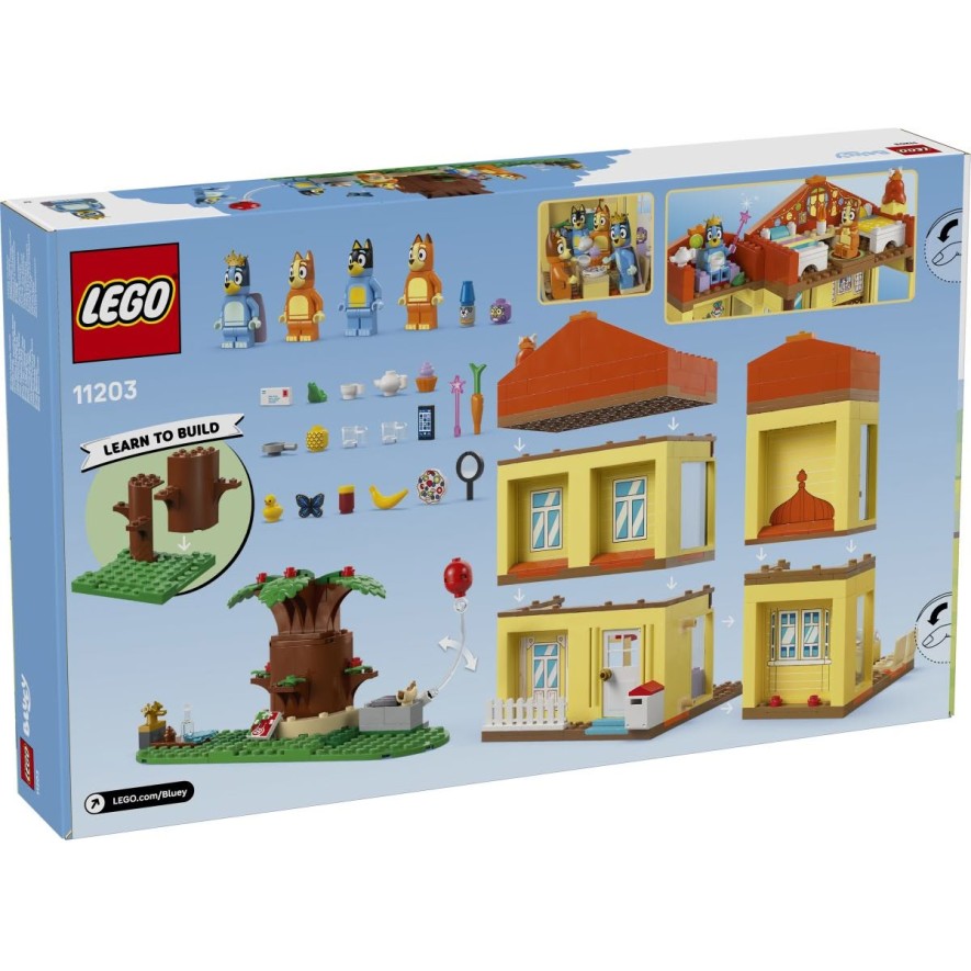 Bluey lego kockice - Blueyina obiteljska kuća 11203 set