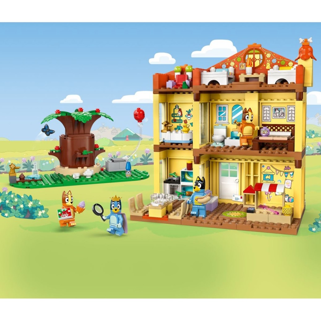 Bluey lego kockice - Blueyina obiteljska kuća 11203 set