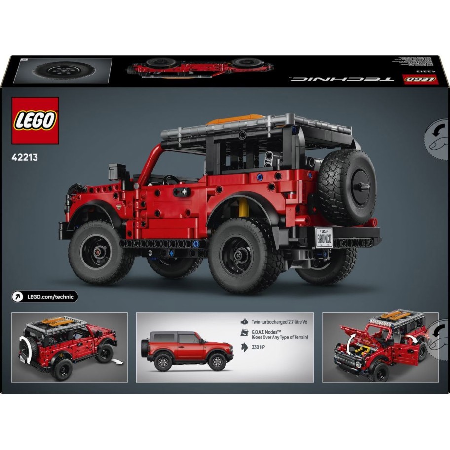 Kocke Lego Technic Ford Bronco, terensko vozilo 42213 Kocke Lego Technic Ford Bronco, terensko vozilo 42213