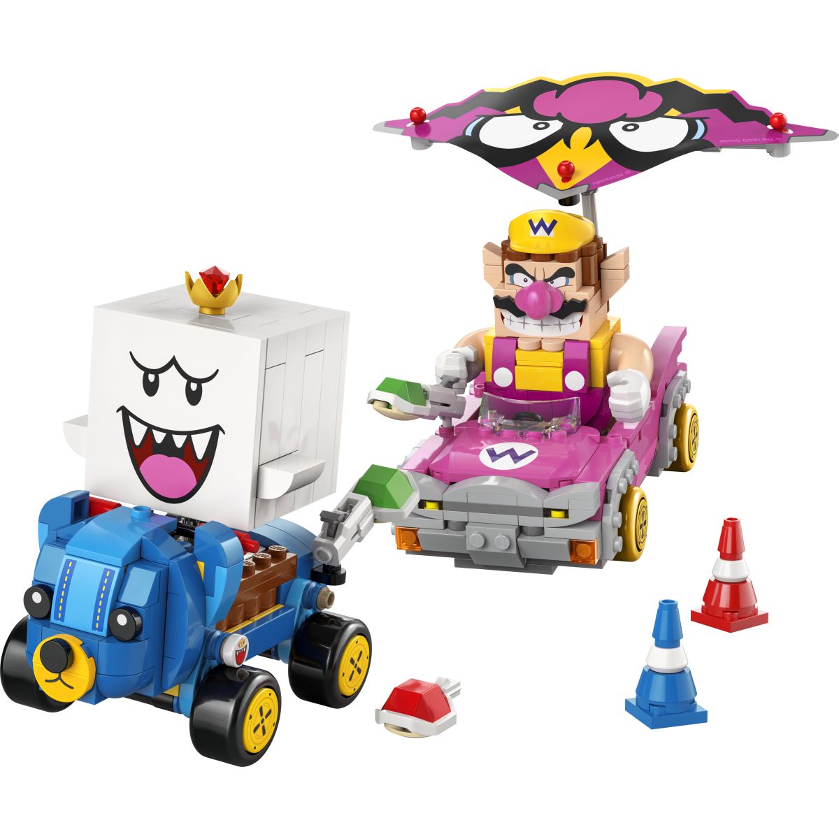 Lego Super Mario Kart – Wario & King Boo 72038