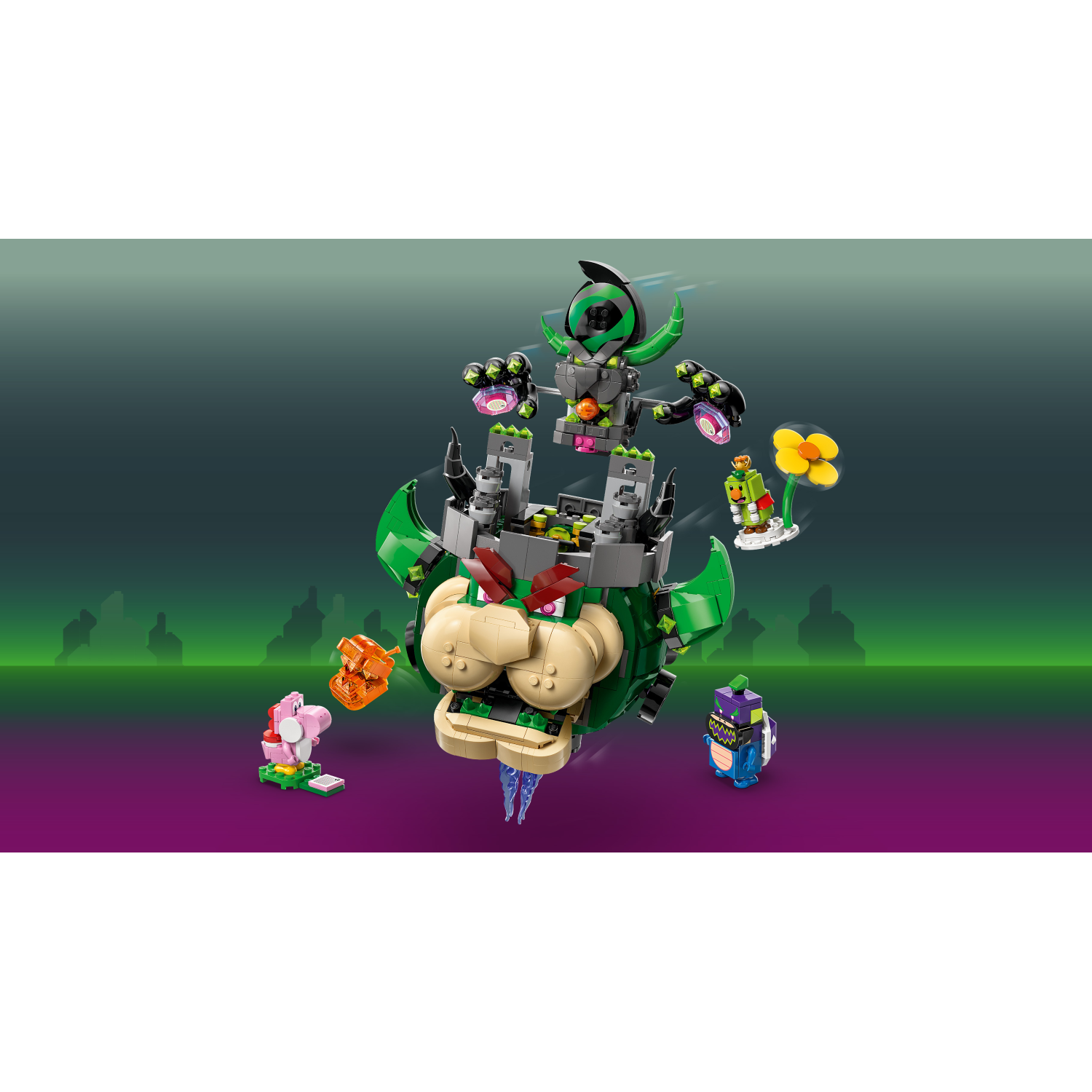 Kocke Super Mario Prince Florian & Castle Bowser 72042