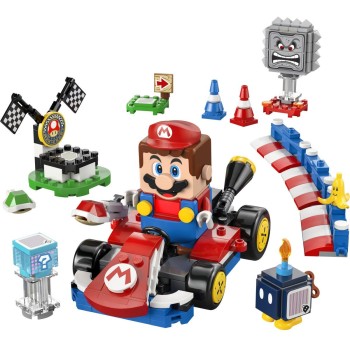 Kocke Super Mario Kart – Interaktivni Lego Mario & Standard Kart 72043