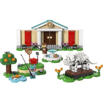 Kocke Animal Crossing Sovir Blathers in njegova muzejska zbirka 77056