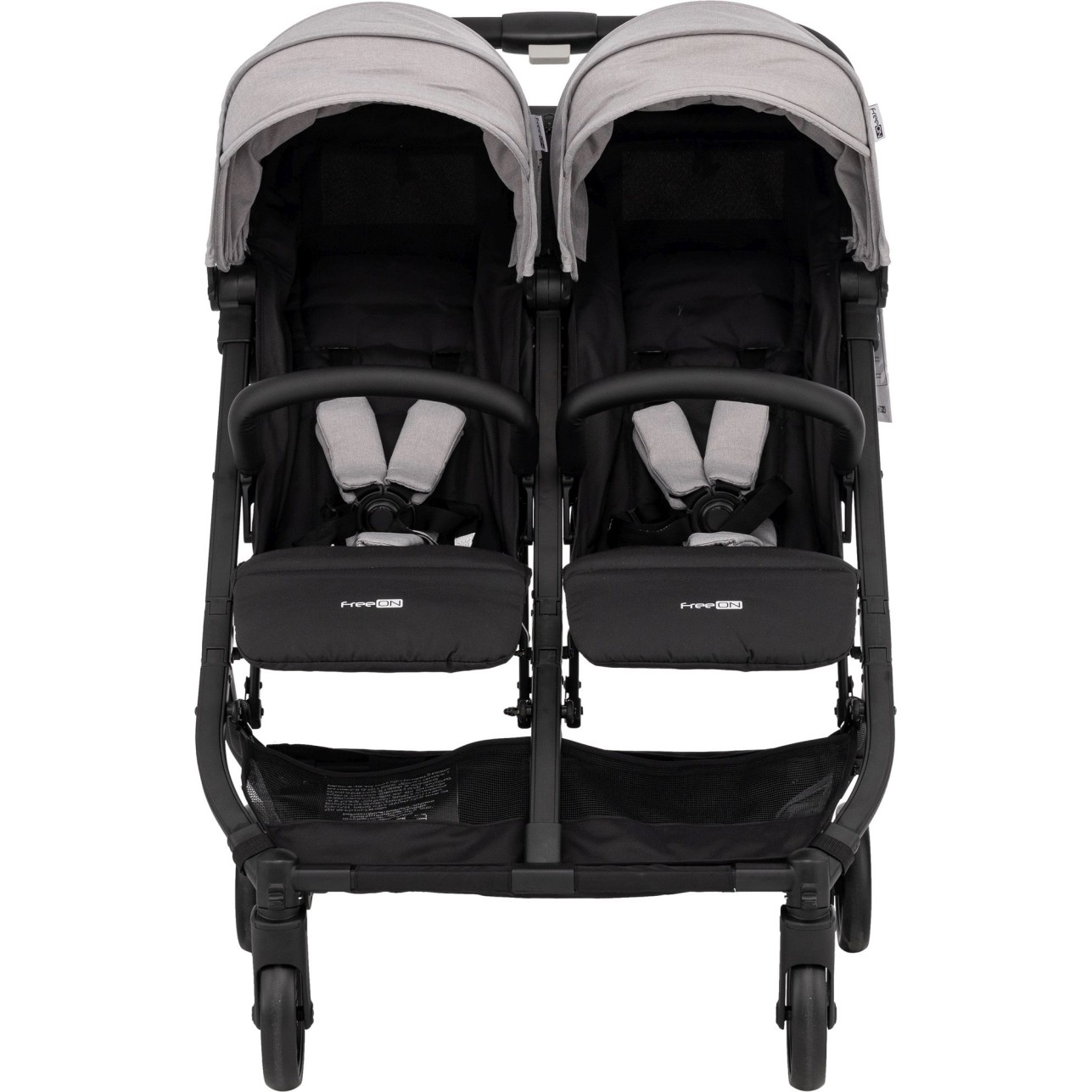 FreeON Kolica za blizance ACTIVE TWIN Grey