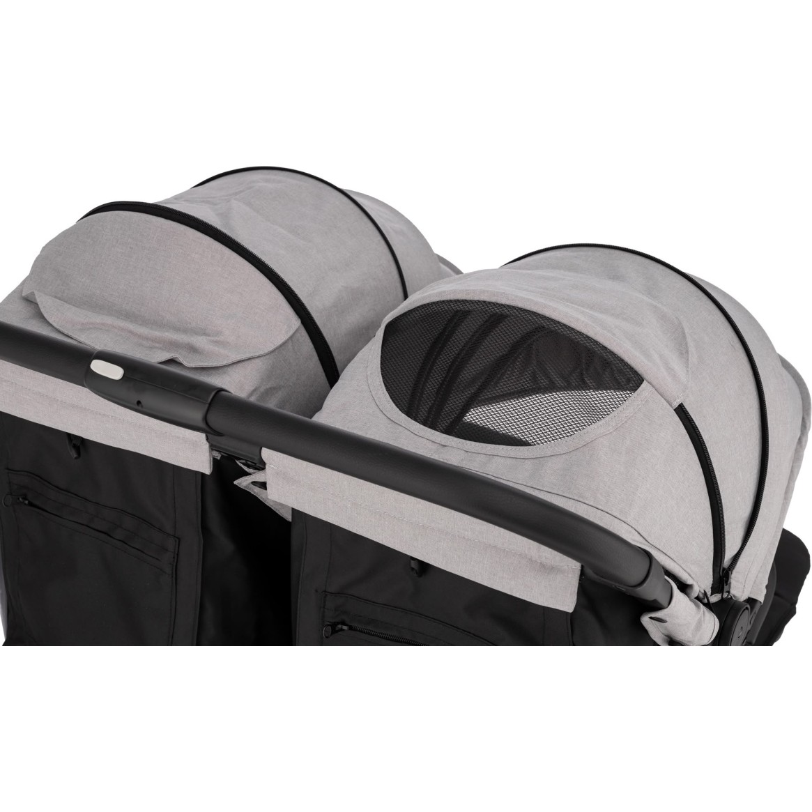 FreeON voziček za dvojčke ACTIVE TWIN Grey