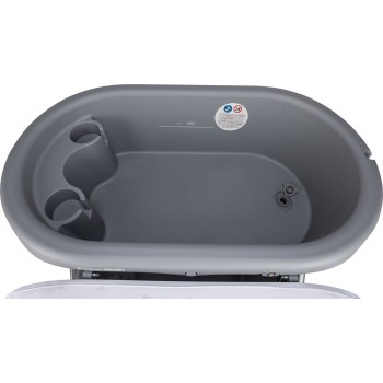 FreeON stojalo z banjico Swan in s previjalno podlogo Grey