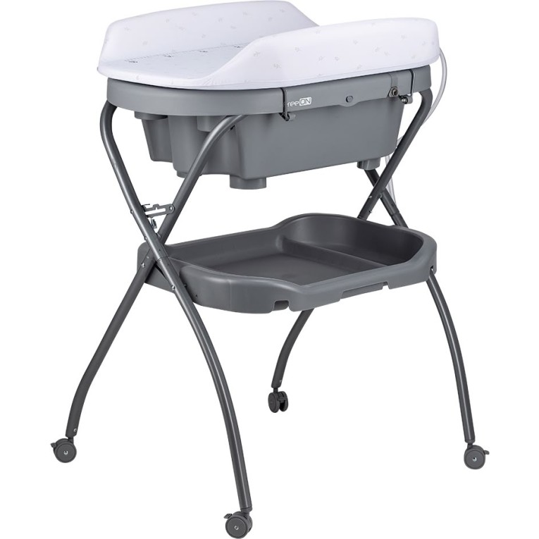 Stojalo z banjico Swan in s previjalno podlogo Grey