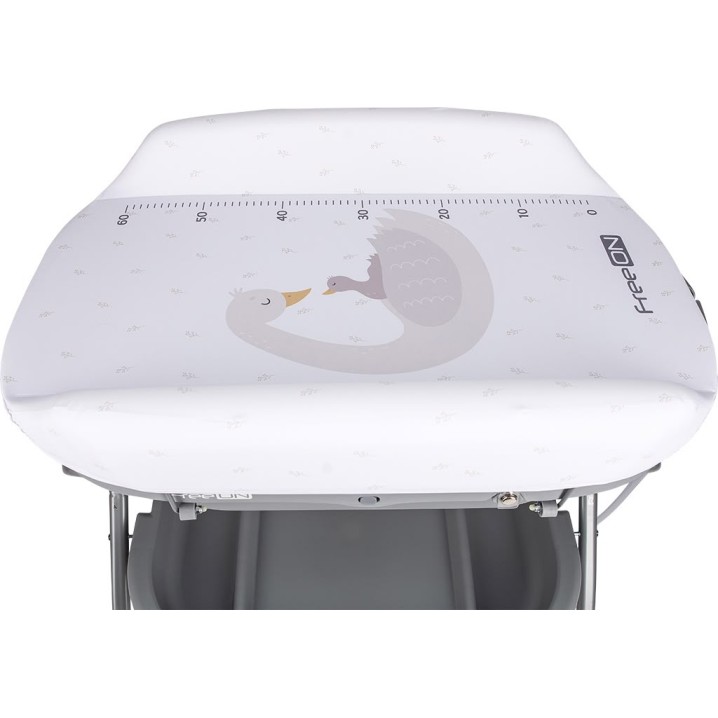 Stojalo z banjico Swan in s previjalno podlogo Grey