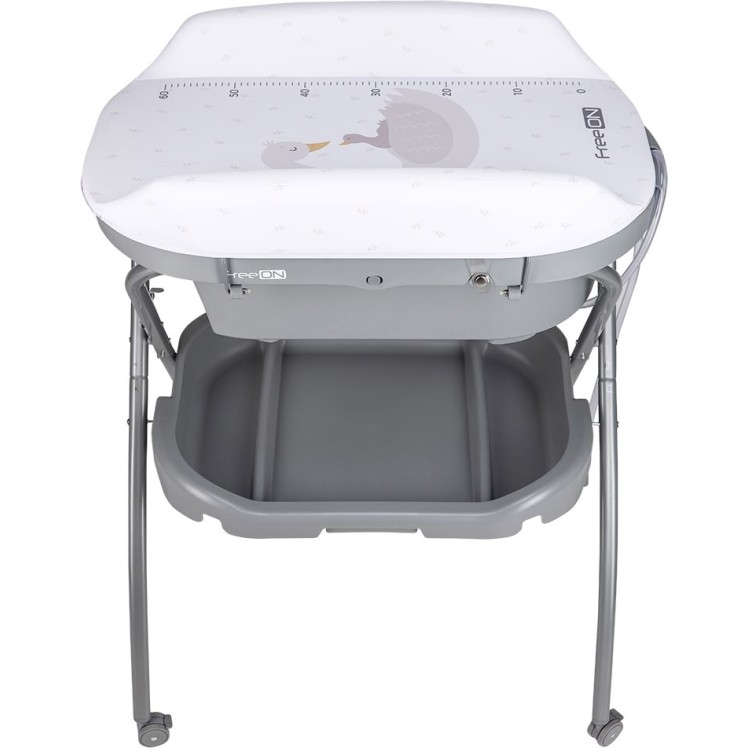 Stojalo z banjico Swan in s previjalno podlogo Grey