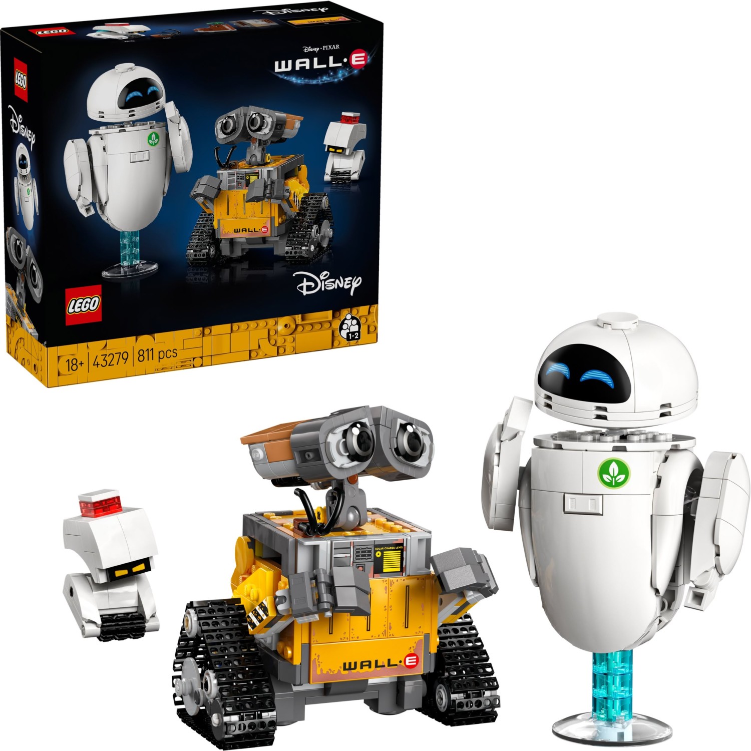 Lego kocke Disney Pixar WALL-E in EVE 43279