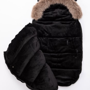 FreeON zimska vreča za voziček Arctic black FreeON zimska vreča za voziček Arctic black