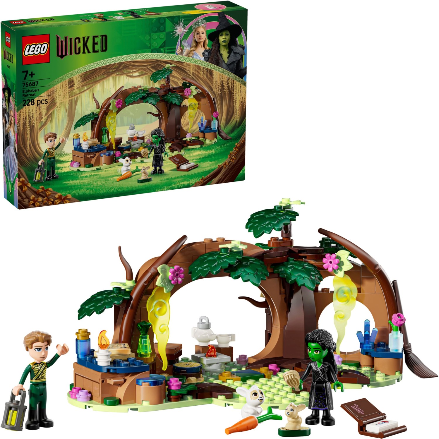Lego kocke Wicked Elphabino skrovište 75687