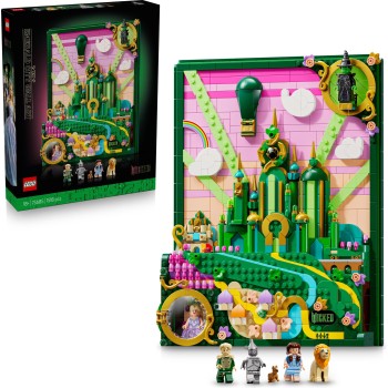 Lego kocke Wicked Zidna umjetnina Emerald City 75685