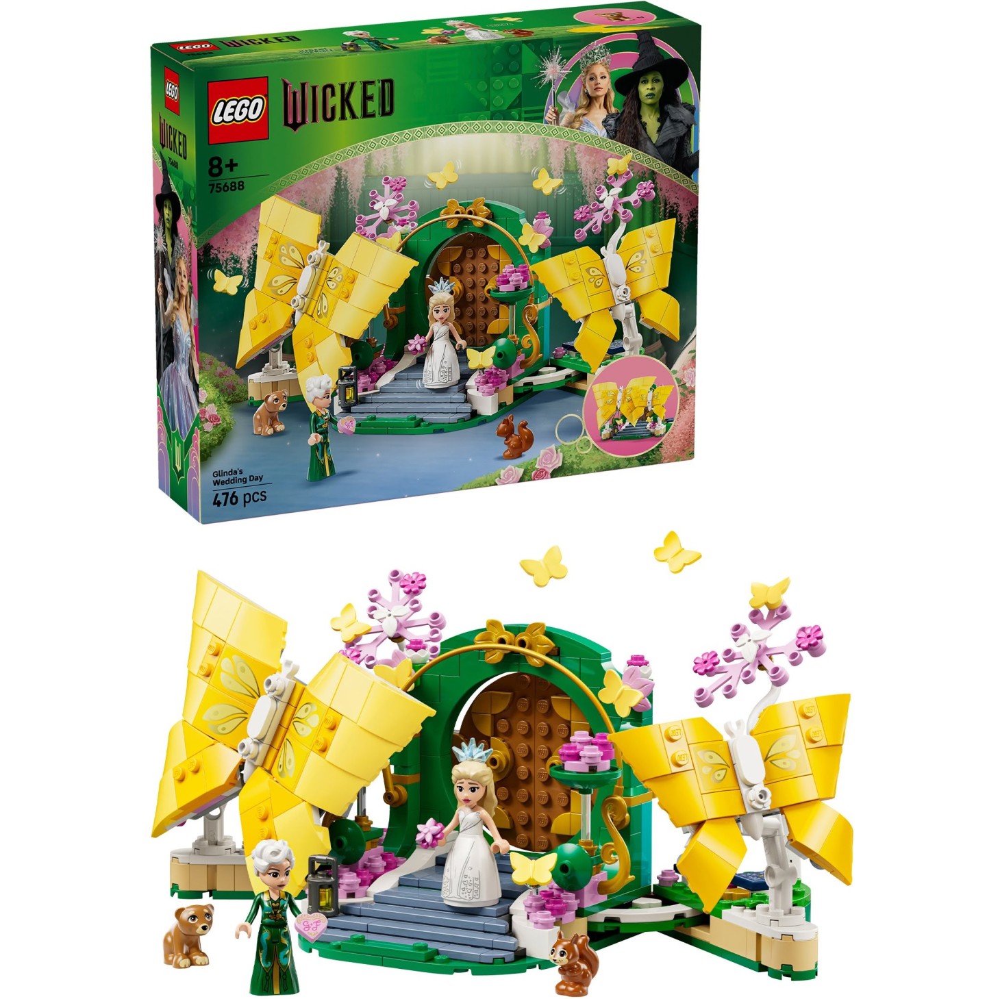 Lego kocke Wicked Glindin poročni dan 75688