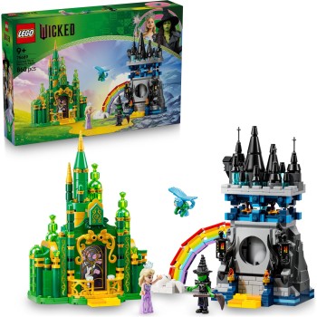 Lego kocke Wicked Emerald City i dvorac Kiamo Ko 75689
