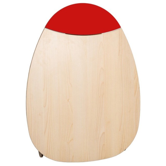 Previjalna miza Timkid OWO 2.0 top red